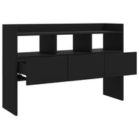 Thumbnail for Sideboard Schwarz 105x30x70 cm Holzwerkstoff