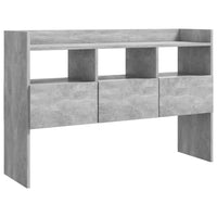 Thumbnail for Sideboard Betongrau 105x30x70 cm Holzwerkstoff