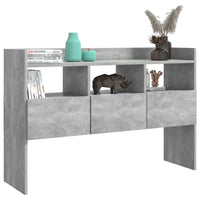 Thumbnail for Sideboard Betongrau 105x30x70 cm Holzwerkstoff