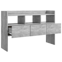 Thumbnail for Sideboard Betongrau 105x30x70 cm Holzwerkstoff