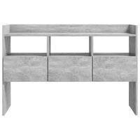 Thumbnail for Sideboard Betongrau 105x30x70 cm Holzwerkstoff