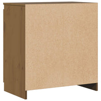 Thumbnail for Beistellschrank Honigbraun 60x36x65 cm Massivholz Kiefer
