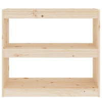 Thumbnail for Bücherregal/Raumteiler 80x30x71,5 cm Massivholz Kiefer