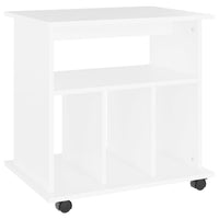Thumbnail for Rollschrank Weiß 60x45x60 cm Holzwerkstoff
