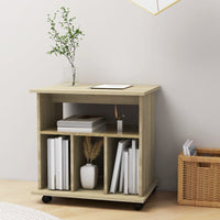 Thumbnail for Rollschrank Sonoma-Eiche 60x45x60 cm Holzwerkstoff