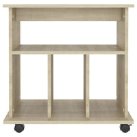 Thumbnail for Rollschrank Sonoma-Eiche 60x45x60 cm Holzwerkstoff