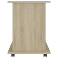 Thumbnail for Rollschrank Sonoma-Eiche 60x45x60 cm Holzwerkstoff