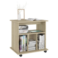 Thumbnail for Rollschrank Sonoma-Eiche 60x45x60 cm Holzwerkstoff