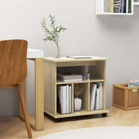 Thumbnail for Rollschrank Sonoma-Eiche 60x45x60 cm Holzwerkstoff