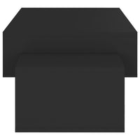 Thumbnail for Couchtisch Schwarz 105x55x32 cm Holzwerkstoff