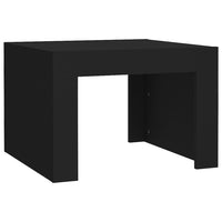Thumbnail for Couchtisch Schwarz 50x50x35 cm Holzwerkstoff