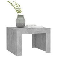 Thumbnail for Couchtisch Betongrau 50x50x35 cm Holzwerkstoff