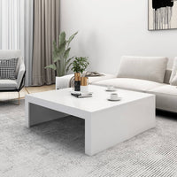 Thumbnail for Couchtisch Weiß 100x100x35 cm Holzwerkstoff