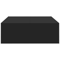 Thumbnail for Couchtisch Schwarz 100x100x35 cm Holzwerkstoff