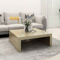 Thumbnail for Couchtisch Sonoma-Eiche 100x100x35 cm Holzwerkstoff