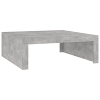 Thumbnail for Couchtisch Betongrau 100x100x35 cm Holzwerkstoff