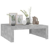 Thumbnail for Couchtisch Betongrau 100x100x35 cm Holzwerkstoff