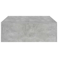 Thumbnail for Couchtisch Betongrau 100x100x35 cm Holzwerkstoff