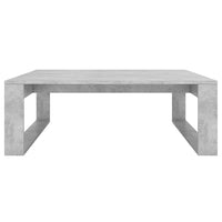 Thumbnail for Couchtisch Betongrau 100x100x35 cm Holzwerkstoff