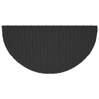 Thumbnail for Gartentisch Schwarz 100x50x75 cm Poly Rattan