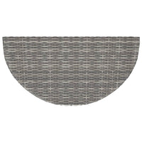 Thumbnail for Gartentisch Grau 100x50x75 cm Poly Rattan
