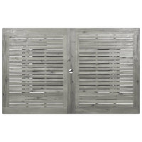 Thumbnail for Garten-Esstisch (160-240)x100x75 cm Massivholz Akazie