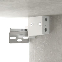 Thumbnail for Flurschrank Betongrau 97,5x37x99 cm Holzwerkstoff