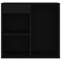 Thumbnail for Kosmetikschrank Schwarz 80x40x75 cm Holzwerkstoff