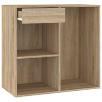 Thumbnail for Kosmetikschrank Sonoma-Eiche 80x40x75 cm Holzwerkstoff