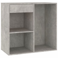 Thumbnail for Kosmetikschrank Betongrau 80x40x75 cm Holzwerkstoff