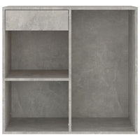 Thumbnail for Kosmetikschrank Betongrau 80x40x75 cm Holzwerkstoff