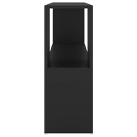 Thumbnail for Bücherregal Schwarz 100x24x63 cm Holzwerkstoff