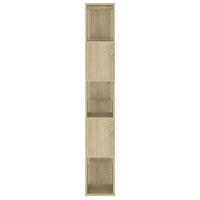 Thumbnail for Bücherregal Raumteiler Sonoma-Eiche 100x24x155 cm Holzwerkstoff