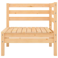 Thumbnail for Garten-Ecksofa Massivholz Kiefer