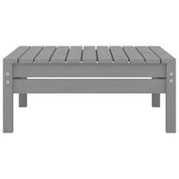 Thumbnail for 3-tlg. Garten-Lounge-Set Massivholz Kiefer Grau