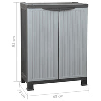 Thumbnail for Kunststoffschrank 68x39x92 cm