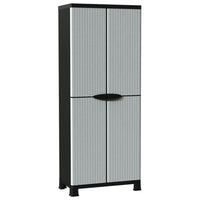 Thumbnail for Kunststoffschrank 68x39x171,5 cm Rattan-Design