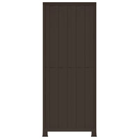 Thumbnail for Kunststoffschrank 68x39x171,5 cm Rattan-Design