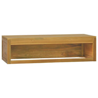 Thumbnail for Wand-Badschrank 110x45x30 cm Teak Massivholz