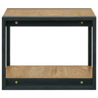 Thumbnail for Wand-Badregal 60x45x35 cm Massivholz Teak