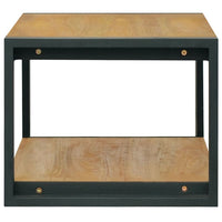 Thumbnail for Wand-Badregal 90x45x35 cm Massivholz Teak