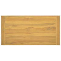 Thumbnail for Wand-Badregal 90x45x35 cm Massivholz Teak