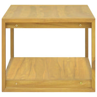 Thumbnail for Wand-Badregal 110x45x35 cm Massivholz Teak