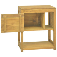 Thumbnail for Badschrank 60x40x75 cm Massivholz Teak