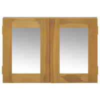 Thumbnail for Spiegelschrank 60x10x40 cm Massivholz Teak