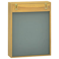 Thumbnail for Spiegelschrank 30x10x40 cm Massivholz Teak