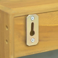 Thumbnail for Spiegelschrank 30x10x40 cm Massivholz Teak