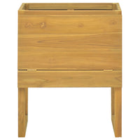 Thumbnail for Badschrank 60x40x75 cm Massivholz Teak