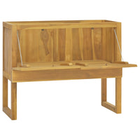 Thumbnail for Badschrank 90x40x75,5 cm Massivholz Teak