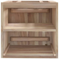 Thumbnail for Wand-Badschrank 41x38x40 cm Massivholz Teak